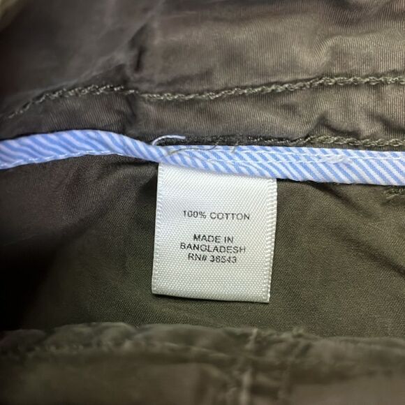 GH BASS GREEN 100% COTTON SHORTS 10 - Picture 9 of 9